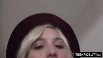 Honey is teachers cock with zealous blowjob