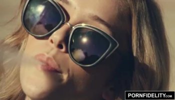 Slutty Student Fucks Her Hot professor on Stairways